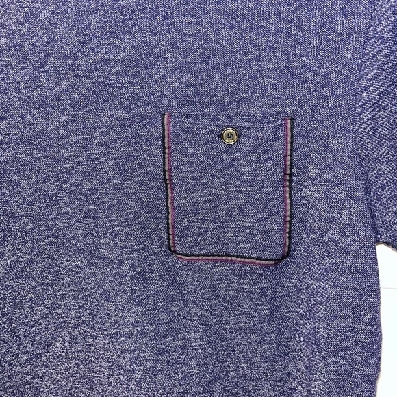 💙 TED BAKER London – Blue Pocket T-Shirt Size 3/M (Runs Small) - Picture 5 of 8